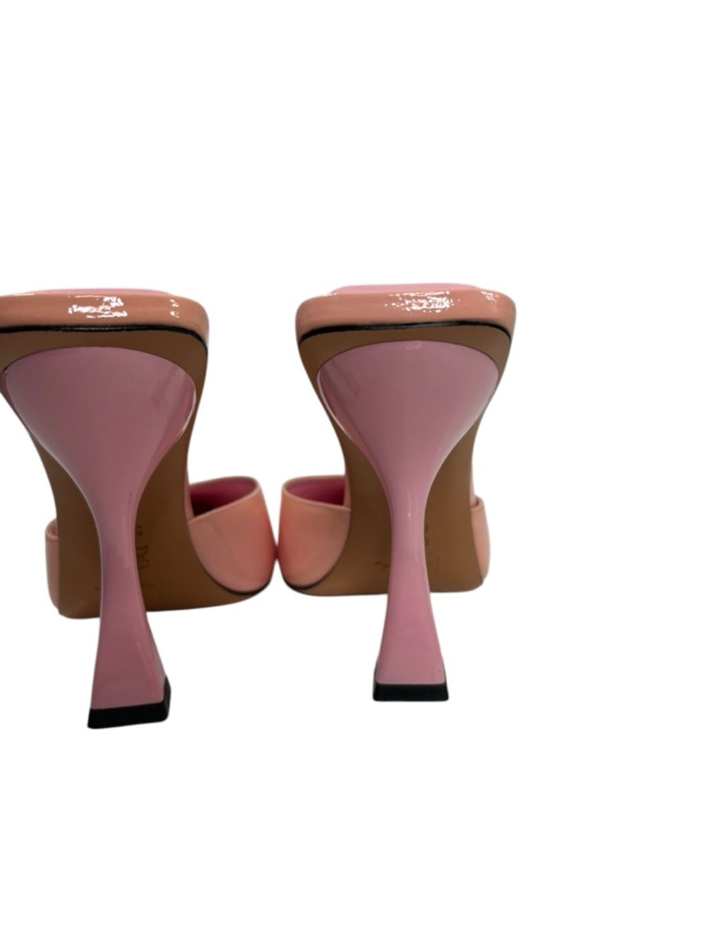 Hanifa Pink Patent Pointed-Toe Mule Heels, NWOB, size 36.5 - Picture 6 of 8